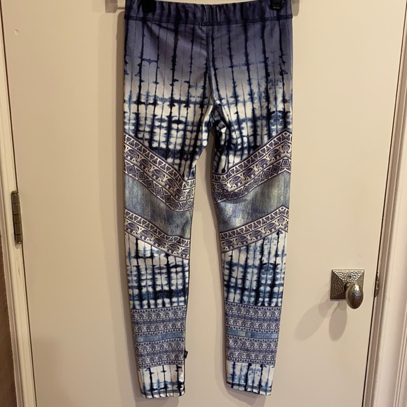 NWOT Terez Tie Dye Leggings Size XS - Picture 4 of 6